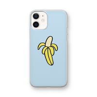 Banana: iPhone 12 mini Transparant Hoesje
