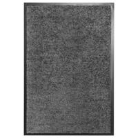 VidaXL Deurmat wasbaar 40x60 cm antraciet VidaXL Deurmat wasbaar 40x60 cm antraciet