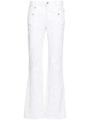 Zadig&Voltaire jean Elvira à coupe évasée - Blanc