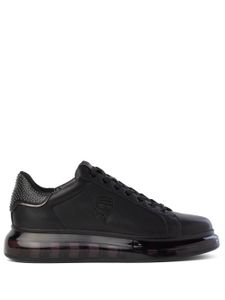 Karl Lagerfeld Ikonik NFT Kapri Kushion leather sneakers - BLACK