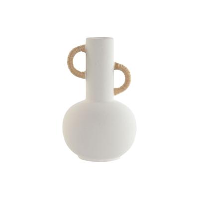 Vaas Home ESPRIT Wit Natuurlijk Keramiek 15,5 X 15 X 24 cm