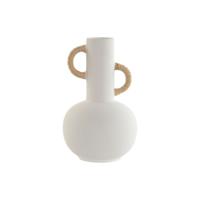 Vaas Home ESPRIT Wit Natuurlijk Keramiek 15,5 X 15 X 24 cm
