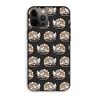 Slapende poes: iPhone 12 Pro Max Biologisch afbreekbaar hoesje