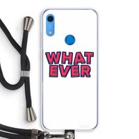 Whatever: Huawei Y6s Transparant Hoesje met koord