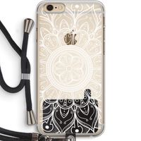Roses Are Red: iPhone 6 PLUS / 6S PLUS Transparant Hoesje met koord