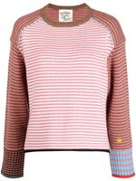 YANYAN KNITS pull à rayures - Rose