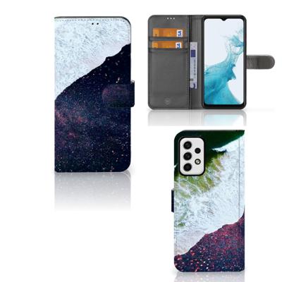 Samsung Galaxy A23 | Book Case | Sea in Space