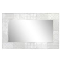 Wandspiegel DKD Home Decor Wit Modern Ruiten 154 x 4 x 94 cm
