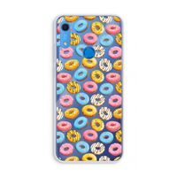 Pink donuts: Huawei Y6s Transparant Hoesje