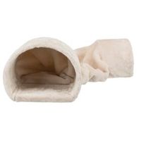 TRIXIE SPEELTUNNEL KONIJN / CAVIA PLUCHE BEIGE 80X27X21 CM - thumbnail