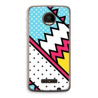Pop Art #2: Motorola Moto Z Force Transparant Hoesje