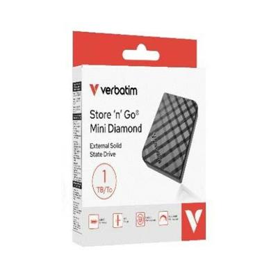 Externe Harde Schijf Verbatim Zwart 1 TB SSD