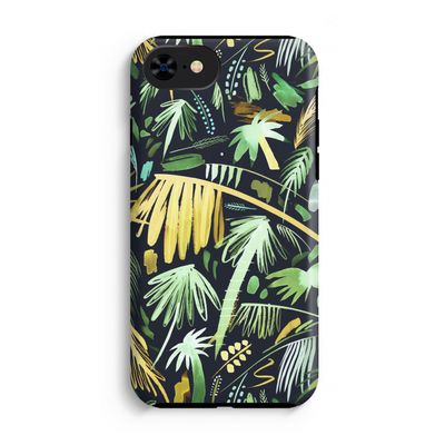 Tropical Palms Dark: iPhone SE 2020 Tough Case