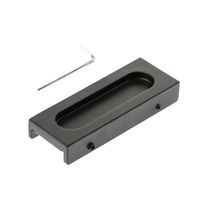 Schuifdeurkom opschr.zwart 100x38mm tbv Cubo - thumbnail