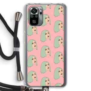 King Kylie: Xiaomi Redmi Note 10S Transparant Hoesje met koord