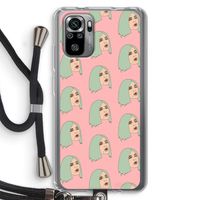 King Kylie: Xiaomi Redmi Note 10S Transparant Hoesje met koord