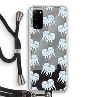 Octopussen: Samsung Galaxy S20 Transparant Hoesje met koord