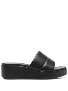 Camper Misia leather sandals - Noir