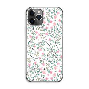 Sierlijke bloemen: iPhone 11 Pro Max Transparant Hoesje