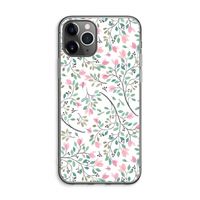 Sierlijke bloemen: iPhone 11 Pro Max Transparant Hoesje