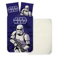 Star Wars Dekbedovertrek - 140 x 200 cm Stormtrooper - 70 x 90 cm - Katoen