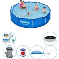 Bestway Steel Pro Rond 305x76 cm - Zwembad Combinatie Set - thumbnail