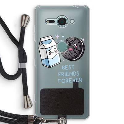 Best Friend Forever: Sony Xperia XZ2 Compact Transparant Hoesje met koord