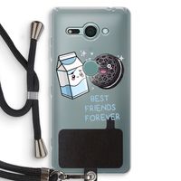 Best Friend Forever: Sony Xperia XZ2 Compact Transparant Hoesje met koord