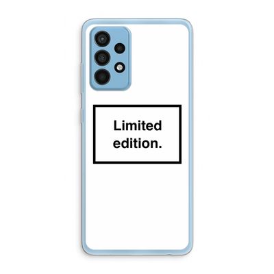 Limited edition: Samsung Galaxy A52 Transparant Hoesje