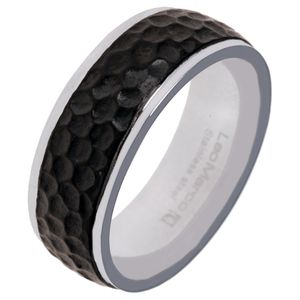 Leo marco heren ring edelstaal LM1062