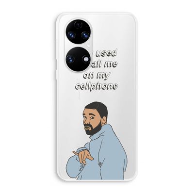 Hotline bling: Huawei P50 Transparant Hoesje