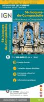 Wandelkaart - Pelgrimsroute (kaart) 89022 St-Jacques-de-Compostela, Camino Frances | IGN - Institut Géographique National Wandelkaart - Pelgrimsroute (kaart) 89022 St-Jacques-de-Compostela, Camino Frances | IGN - Institut Géographique National