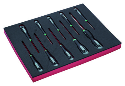 Bahco Foaminlay Fit&Go 2/3 met schroevendraaiers | ERGO | TORX® - 10-delig - FF1F1004