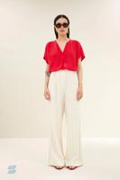 By-Bar blouse Moon | Lollipop red