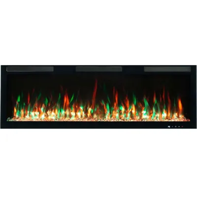 Majestic PRO Aan de Muur Geschreven Elektrische Open Haard 60" (152 cm)