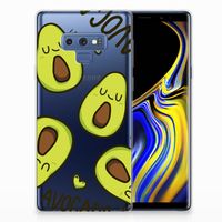 Samsung Galaxy Note 9 Telefoonhoesje met Naam Avocado Singing - thumbnail