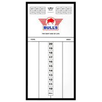 Bulls Styreen Scorebord 30x60 cm Bulls Styreen Scorebord 30x60 cm