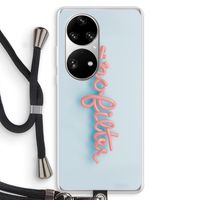 #nofilter: Huawei P50 Pro Transparant Hoesje met koord