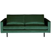 WOOOD Rodeo 2,5-zits bank velvet bosgroen