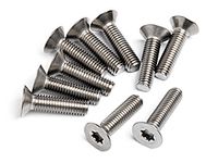 Titanium flat head screw m5x20mm (10pcs) - thumbnail