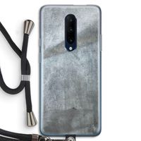 Grey Stone: OnePlus 7 Pro Transparant Hoesje met koord