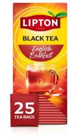 Lipton thee Feel Good Selection, English breakfast, doos van 25 zakjes