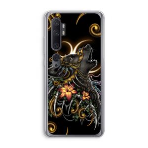 Huilende Wolf: Xiaomi Mi Note 10 Pro Transparant Hoesje