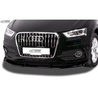 Voorspoiler Vario-X passend voor Audi Q3 (8U) S-Line 2011-2014 (PU) RDVAU126