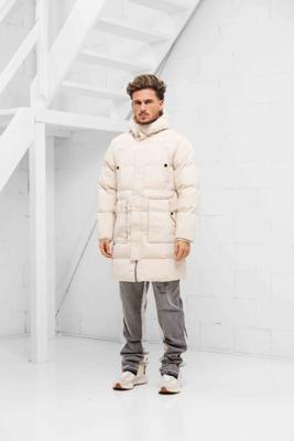 Project X Paris Long Multi-Pocket Jas Heren Wit - Maat S - Kleur: Wit | Soccerfanshop