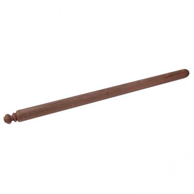Deegroller in walnoothout voor verse zelfgemaakte pasta. 100 cm