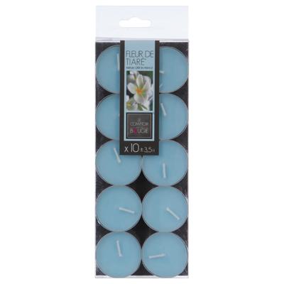 Atmosphera Geurtheelichtjes - 10x stuks - Tiare Sensueel Tropical geur - was/paraffine - 3,5 uur