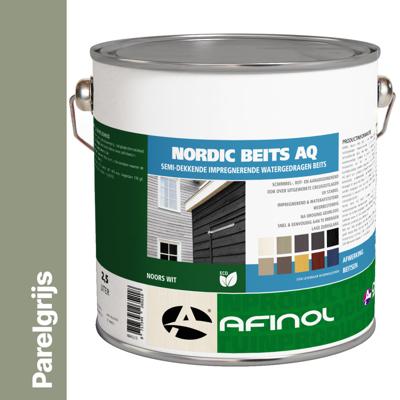 Afinol Nordic Beits AQ Parelgrijs 2,5 liter