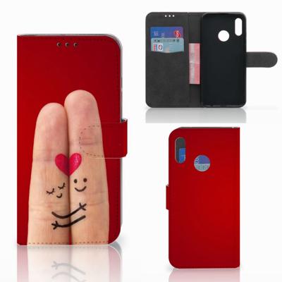 Honor 10 Lite | Wallet Case | met Pasjes | Liefde - Origineel Romantisch Cadeau