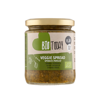 Bio Today veggie spread spinazie/peterselie 235 gram